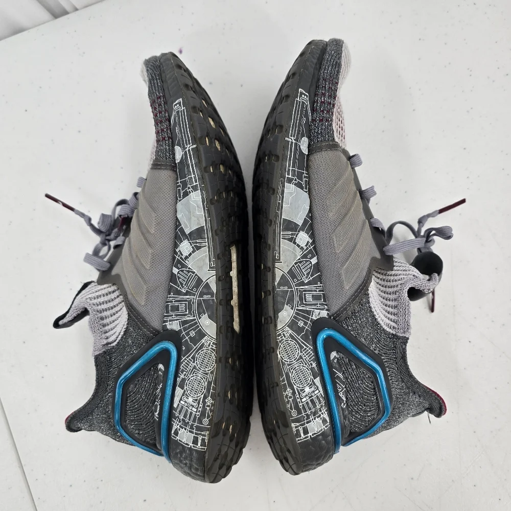 Adidas Star Wars x UltraBoost 19 Millenium Falcon Disney Shoes Men Size 9 FW0525